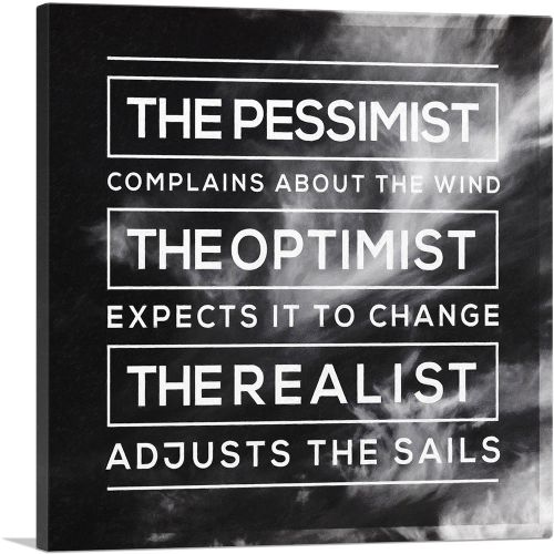 Pessimist Optimist Realist Motivational