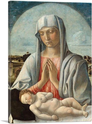 Madonna Adoring The Sleeping Child 1460