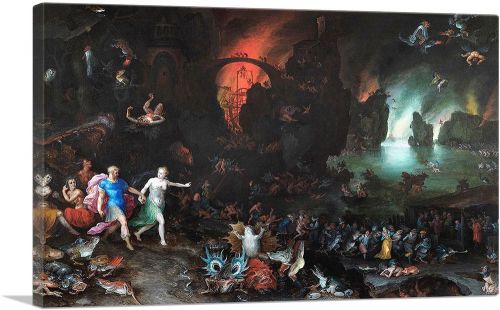 Aeneas And Sibyl In The Underworld 1594