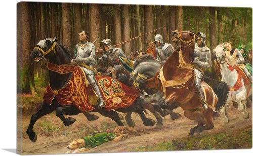 The Flight Of Charles The Bold 1894