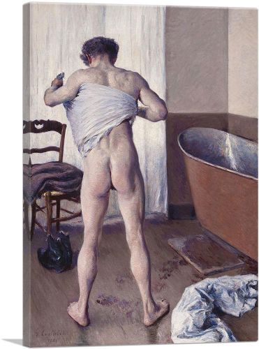Man At His Bath 1884