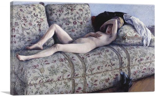 Nude On Couch 1880