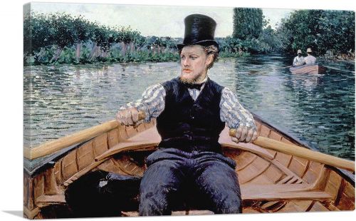 Rower In a Top Hat 1877