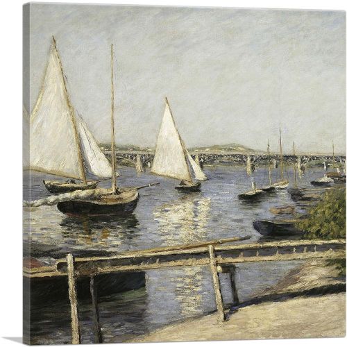 Sailing Boats At Argenteuil 1888