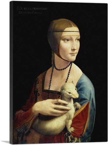 The Lady with an Ermine - Cecilia Gallerani 1489