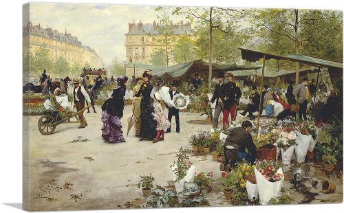 The Lower Market Paris 1881