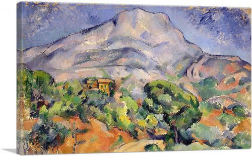 Mount Sainte Victoire View from the South West 1898