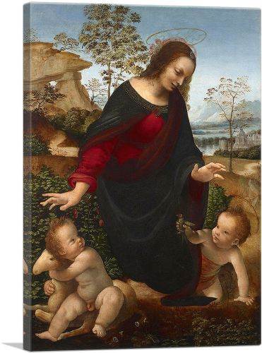 The Madonna and Child with the Infant Saint John the Baptist 1475