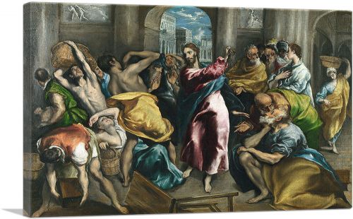 Christ Driving the Traders from the Temple 1600