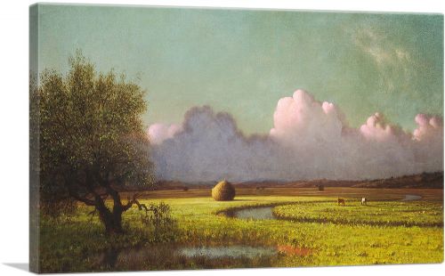 Sunlight and Shadow - The Newbury Marshes 1885