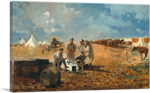 Rainy Day in Camp 1871