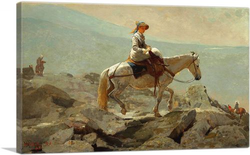 The Bridle Path - White Mountains 1868