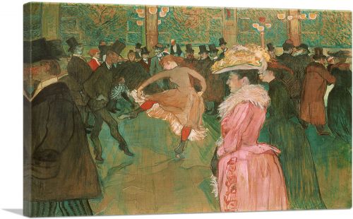 At the Moulin Rouge - The Dance 1891