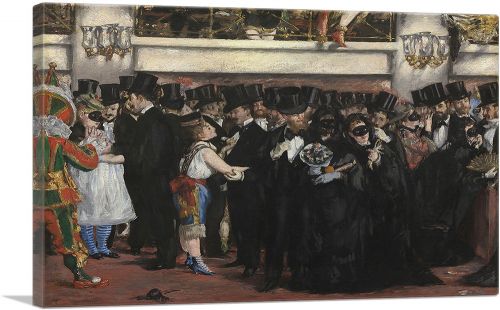 Masked Ball at the Opera 1873