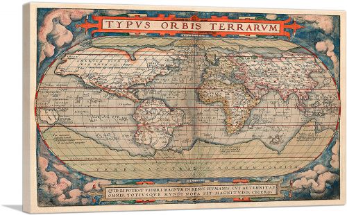 World Map 1579