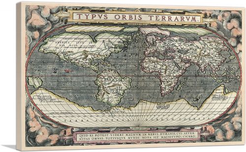 World Map 1588