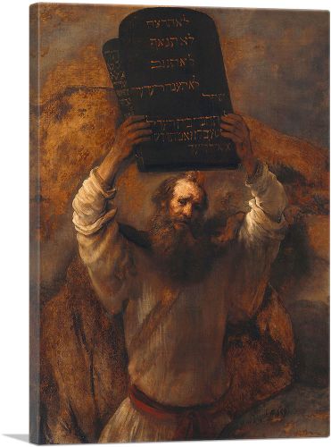 Moses with the Ten Commandments 1659