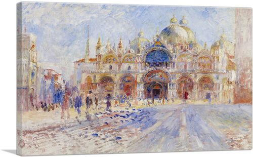 The Piazza San Marco in Venice 1881