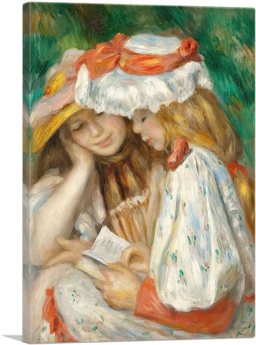 Two Girls Reading 1891