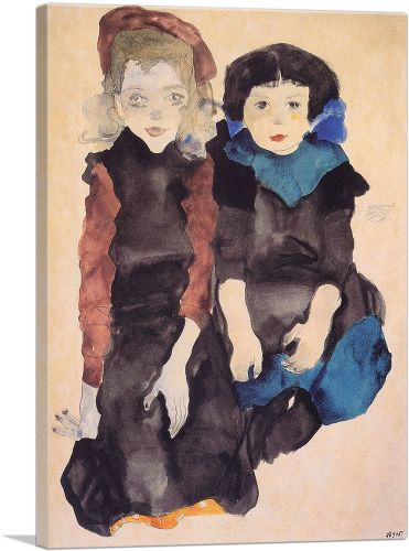 Two Little Girls 1911