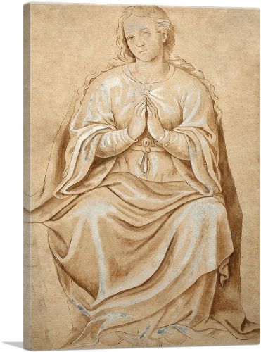 Seated Virgin Towards 1555