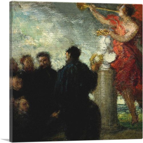 Tribute To Eugene Delacroix 1864