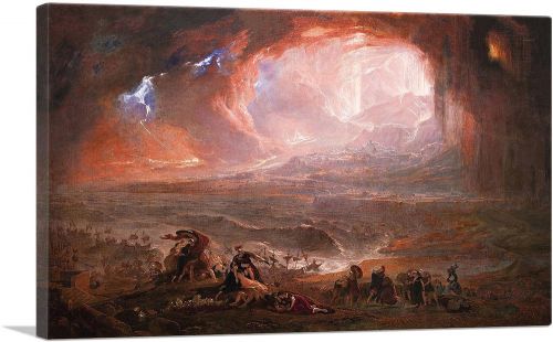 Destruction of Pompeii And Herculaneum 1822