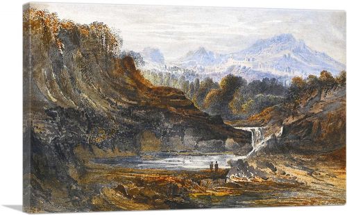 Figures In a Classical Landscape 1814