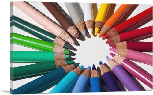 Circle Color Pencils Home decor
