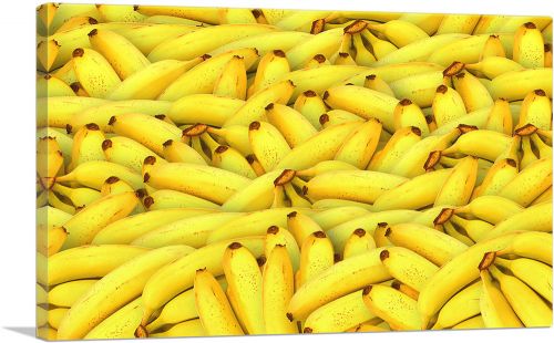 Bananas Pattern Supermarket decor