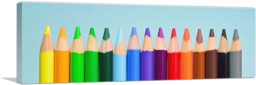 Color Pencils Home Decor Panoramic