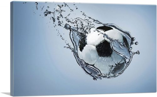 Soccer Ball Water Effect