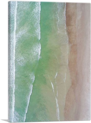 Beach Shoreline from Above