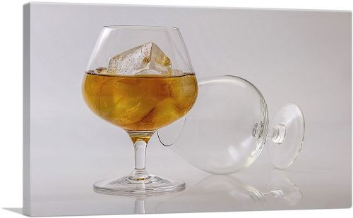 Cognac Brandy Liquor Glass Cup Bar Decor