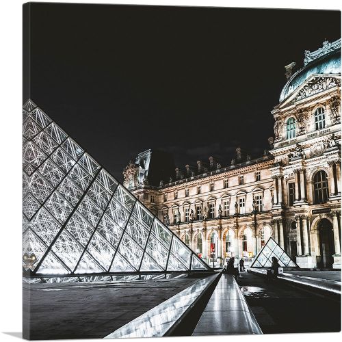 The Louvre Museum Paris France Square