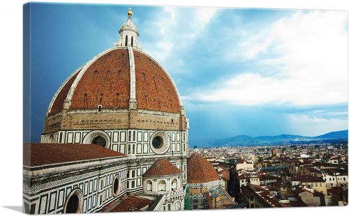 Florence Italy Santa Maria del Fiore Cathedral Close-up