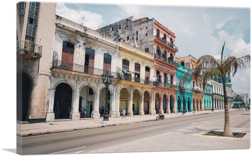 Havana Cuba Beachfront Street