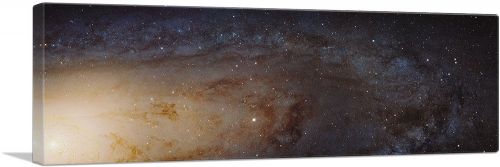 NASA Hubble Telescope Andromeda Galaxy Panoramic