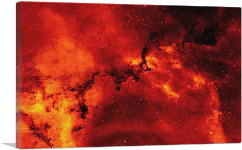 Red Star Cluster Nebula Hubble Telescope