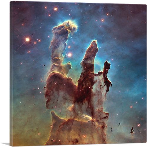 Hubble Telescope Pillars of Creation Eagle Nebula M16