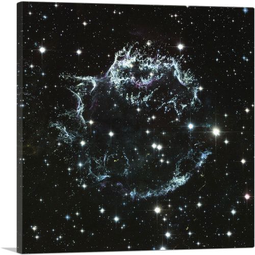 Hubble Telescope Remains of a Supernova Cassiopeia A