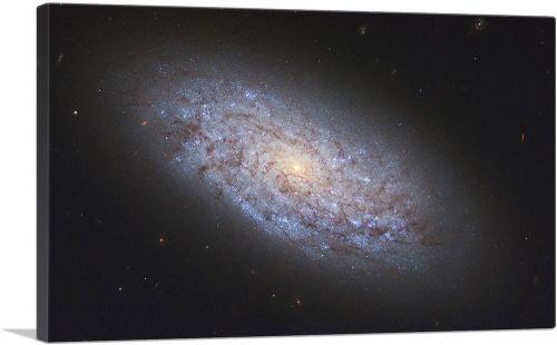 NASA Hubble Telescope Dwarf Spiral Galaxy