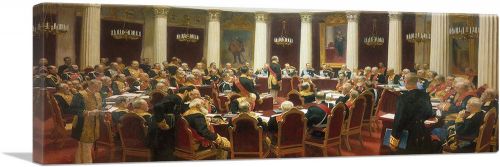 Ceremonial Sitting Of State Council Marking It's Foundation 1903