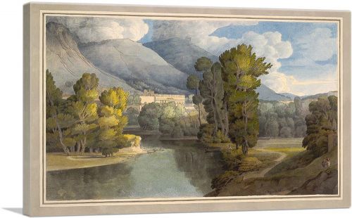 Tivoli Above The Fall Of The Anio 1781