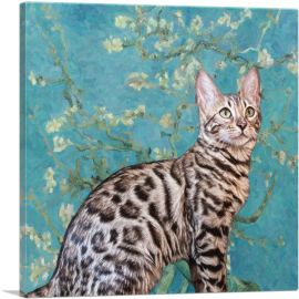 Bengal Cat Breed-1-Panel-18x18x1.5 Thick