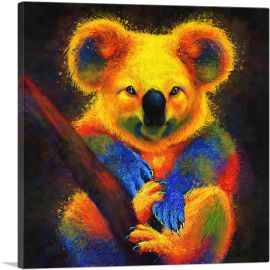 Koala Bear Australia-1-Panel-18x18x1.5 Thick