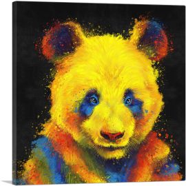 Panda Bear Animal-1-Panel-26x26x.75 Thick