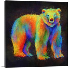 Polar Bear-1-Panel-26x26x.75 Thick