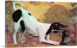Pointer Dog Breed-1-Panel-12x8x.75 Thick