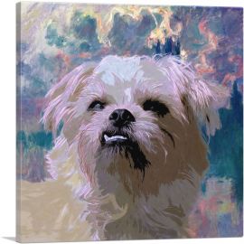 Shih Tzu Dog Breed-1-Panel-18x18x1.5 Thick